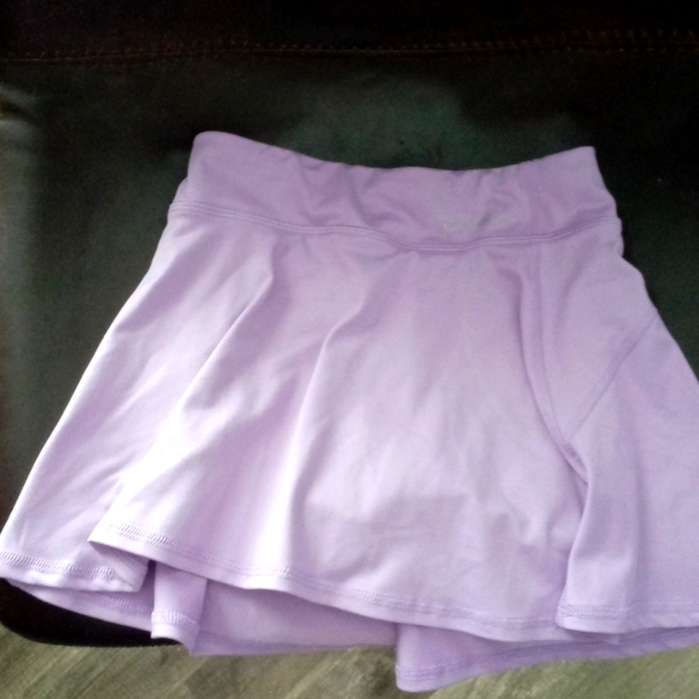 Purple athletic skort